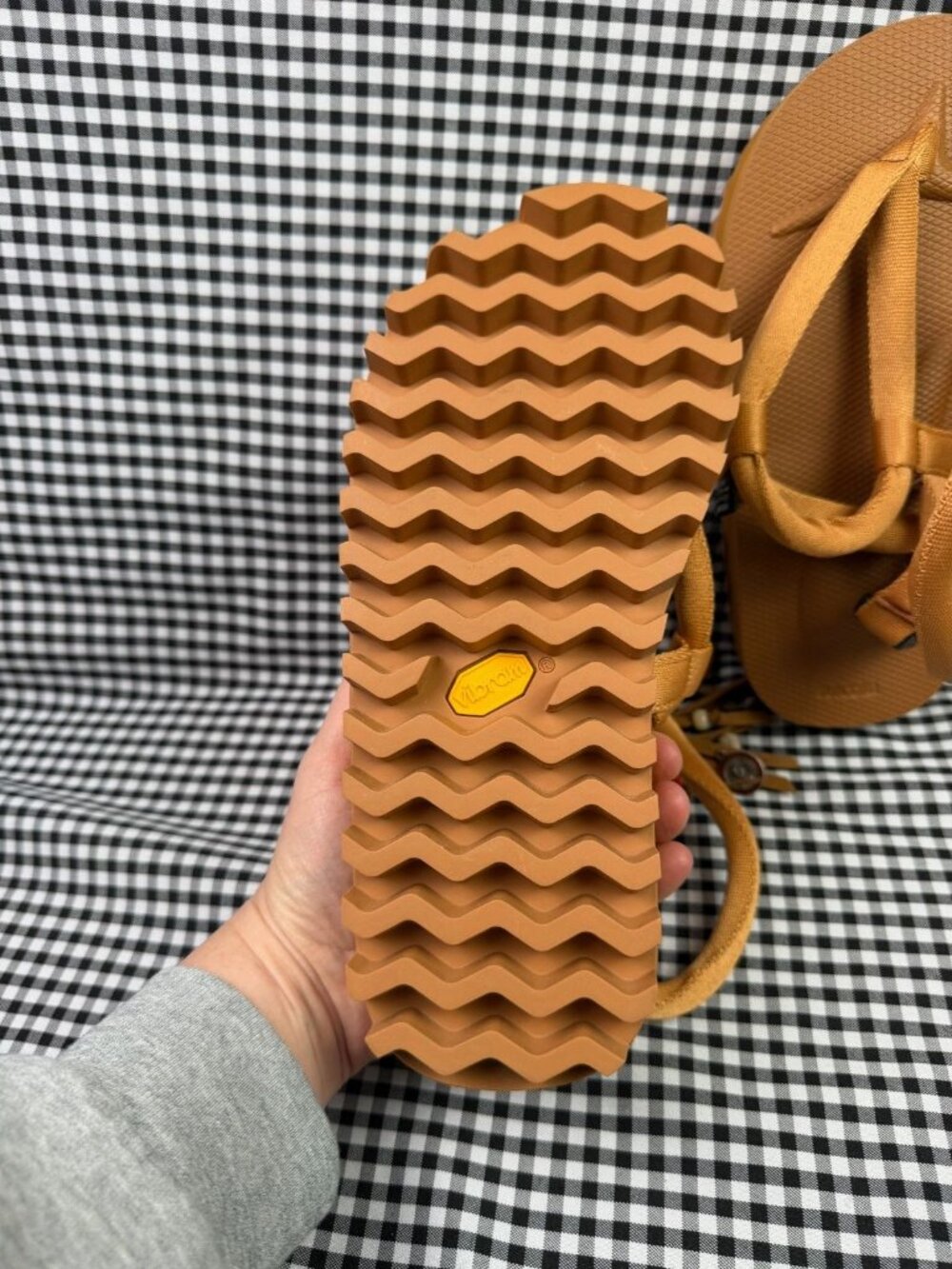 Alanui x Suicoke Platform Sandals Brown Beaded Vibram Sole NWOB Women's US 9 - Picture 5 of 8
